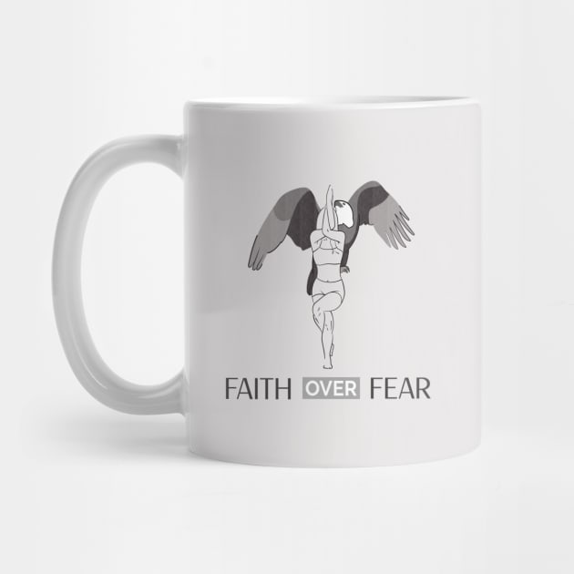 FAITH OVER FEAR by Freckle Face